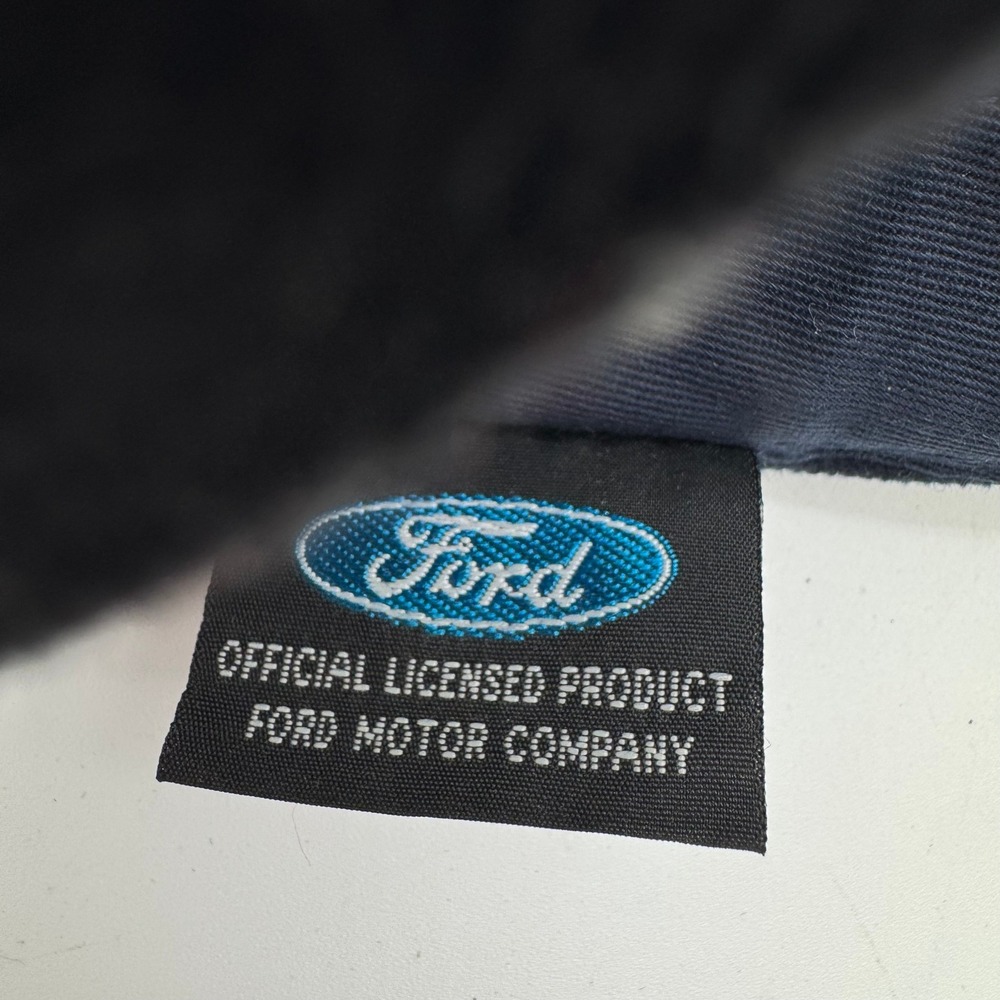 Ford Racing Adjustable Strapback Black Blue Embroidered Cap Official Licensed - Picture 4 of 4